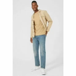 Mantaray Slub Crew T-shirt For Male -Cheap Mantaray Store unnamed file 1032