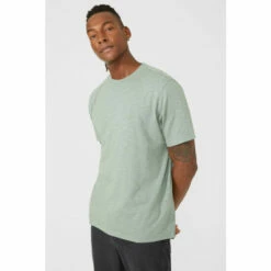 Mantaray Slub Crew T-shirt For Male -Cheap Mantaray Store unnamed file 1036