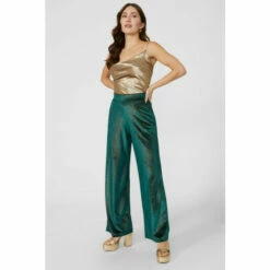 Mantaray Sparkle Velour Flat Front Wide Leg Trousers For Female 13 Mantaray Sparkle Velour Flat Front Wide Leg Trousers For Female -Cheap Mantaray Store unnamed file 1043