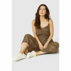 Mantaray Animal Printed Belted Jersey Jumpsuit For Female -Cheap Mantaray Store unnamed file 1111