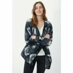 Mantaray Waterfall Wool Mix Jacket For Female