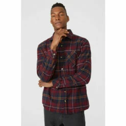 Mantaray Red Check Overshirt For Male