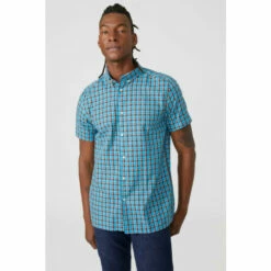 Mantaray Mini Double Check Shirt For Male