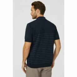 Maine Placement Striped Knitted Polo For Male -Cheap Mantaray Store unnamed file 1211