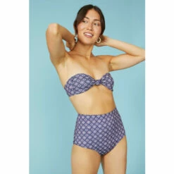 Mantaray Geo Printed Bandeau Bikini Top For Female -Cheap Mantaray Store unnamed file 1294