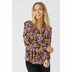 Mantaray Long Sleeve Frill Detail Blouse For Female -Cheap Mantaray Store unnamed file 1321