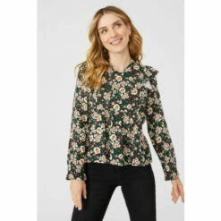 Mantaray Long Sleeve Frill Detail Blouse For Female -Cheap Mantaray Store unnamed file 1322