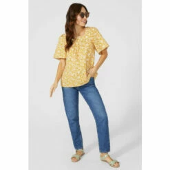 Mantaray Printed Square Neck Blouse For Female 10 Mantaray Printed Square Neck Blouse For Female -Cheap Mantaray Store unnamed file 1327