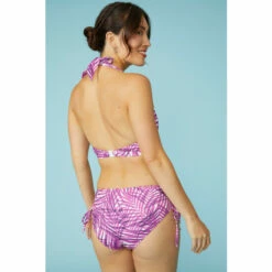 Mantaray Palm Printed Halter Bikini Top For Female -Cheap Mantaray Store unnamed file 1332