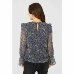 Mantaray Frill Shoulder Paisley Print Top For Female -Cheap Mantaray Store unnamed file 1368