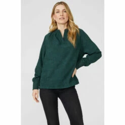 Mantaray Cord Relaxed Shirt For Female -Cheap Mantaray Store unnamed file 1390