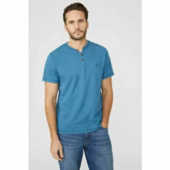 Mantaray Slub Y Neck T-shirt For Male -Cheap Mantaray Store unnamed file 140