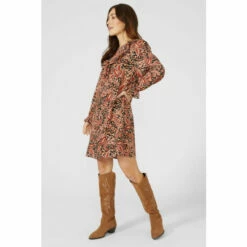 Mantaray Paisley Printed Frill Yoke Dress For Female -Cheap Mantaray Store unnamed file 1414