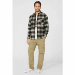 Mantaray Multi Check Overshirt For Male -Cheap Mantaray Store unnamed file 1455