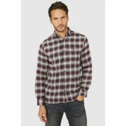 Mantaray Brushed Ombre Check Shirt For Male -Cheap Mantaray Store unnamed file 1462