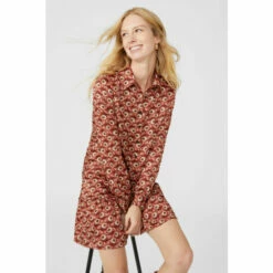 Mantaray Floral Printed Button Through Tunic Dress For Female -Cheap Mantaray Store unnamed file 1467
