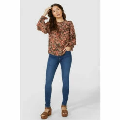 Mantaray Paisley Printed Frill Top For Female -Cheap Mantaray Store unnamed file 1484