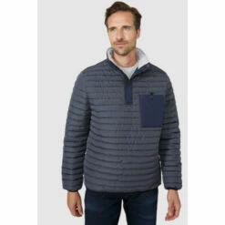 Mantaray Horizontal Overhead Button Neck Jacket For Male -Cheap Mantaray Store unnamed file 1499