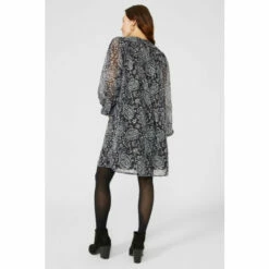 Mantaray Paisley Print Button Front Chiffon Tunic Dress For Female -Cheap Mantaray Store unnamed file 1503