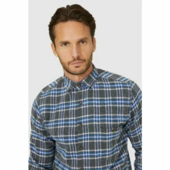 Mantaray Brushed Bright Check Shirt For Male -Cheap Mantaray Store unnamed file 1526