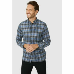 Mantaray Brushed Bright Check Shirt For Male -Cheap Mantaray Store unnamed file 1528