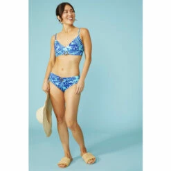 Mantaray Leaf Triangle Bikini Top For Female -Cheap Mantaray Store unnamed file 1559