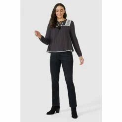 Mantaray Long Sleeve Embroidered Schiffley Top For Female 11 Mantaray Long Sleeve Embroidered Schiffley Top For Female -Cheap Mantaray Store unnamed file 1563