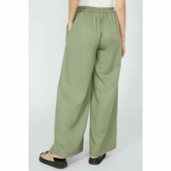 Mantaray Embroidered Belt Paperbag Tencel Trouser For Female -Cheap Mantaray Store unnamed file 1573