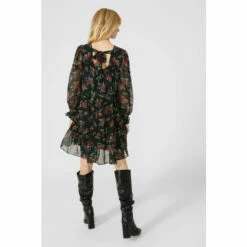 Mantaray Floral Print Chiffon Tiered Tunic Dress For Female -Cheap Mantaray Store unnamed file 1596