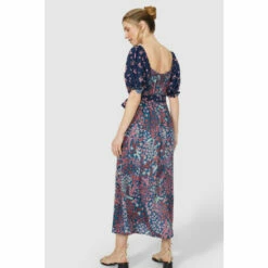 Mantaray Puff Sleeve Floral Mix & Match Maxi Dress For Female 9 Mantaray Puff Sleeve Floral Mix & Match Maxi Dress For Female -Cheap Mantaray Store unnamed file 1614