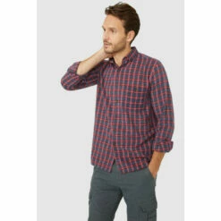 Mantaray Brushed Classic Check Shirt For Male -Cheap Mantaray Store unnamed file 1621