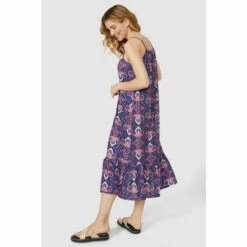 Mantaray Boho Tile Printed Maxi Dress For Female -Cheap Mantaray Store unnamed file 1649