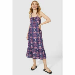 Mantaray Boho Tile Printed Maxi Dress For Female -Cheap Mantaray Store unnamed file 1651