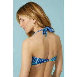 Mantaray Palm Print Halter Bikini Top For Female -Cheap Mantaray Store unnamed file 1655