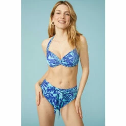 Mantaray Palm Print Halter Bikini Top For Female -Cheap Mantaray Store unnamed file 1657