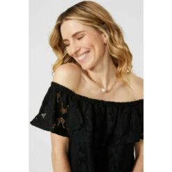 Mantaray Bardot Lace Mini Dress For Female -Cheap Mantaray Store unnamed file 1666