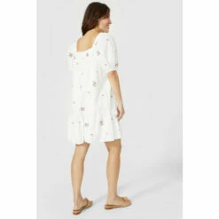 Mantaray Floral Embroidered Smock Dress For Female -Cheap Mantaray Store unnamed file 1681