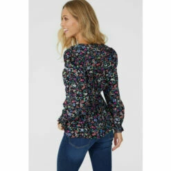 Mantaray Ditsy Print Ruched Detail Blouse For Female 9 Mantaray Ditsy Print Ruched Detail Blouse For Female -Cheap Mantaray Store unnamed file 1698