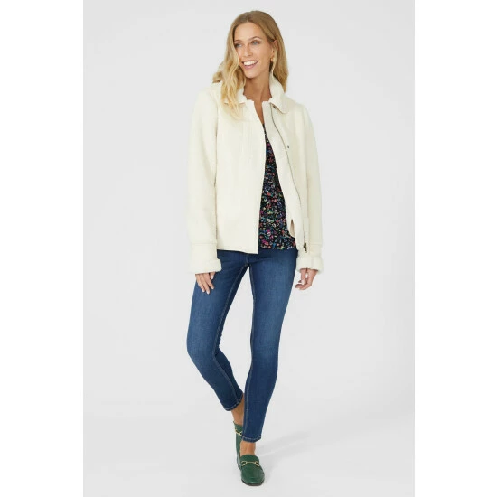 Mantaray Ditsy Print Ruched Detail Blouse For Female 5 Mantaray Ditsy Print Ruched Detail Blouse For Female - Image 5