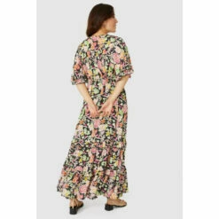 Mantaray Floral Tie Waist Maxi Dress For Female -Cheap Mantaray Store unnamed file 1715