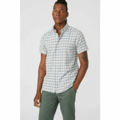 Mantaray Textured Check Shirt For Male
