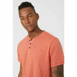 Mantaray Slub Y Neck T-shirt For Male -Cheap Mantaray Store unnamed file 1772