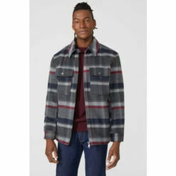 Mantaray Check Quilt Lined Shacket For Male 11 Mantaray Check Quilt Lined Shacket For Male -Cheap Mantaray Store unnamed file 1784