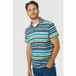 Mantaray Wave Stripe Polo For Male -Cheap Mantaray Store unnamed file 1787