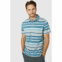 Mantaray Wave Stripe Polo For Male -Cheap Mantaray Store unnamed file 1791