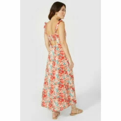 Mantaray Sleeveless Printed Dress With Split For Female -Cheap Mantaray Store unnamed file 18