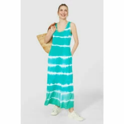 Mantaray Sleeveless Tie Dye Scoop Neck Jersey Dress For Female -Cheap Mantaray Store unnamed file 1802