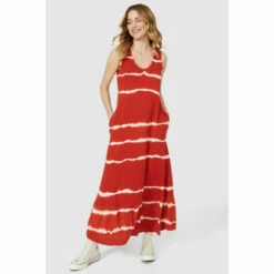 Mantaray Sleeveless Tie Dye Scoop Neck Jersey Dress For Female -Cheap Mantaray Store unnamed file 1804