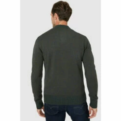 Mantaray Reverse Stitch Button Neck Turtle Jumper For Male -Cheap Mantaray Store unnamed file 1838