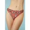 Mantaray Feather Geo Print Bikini Pant For Female